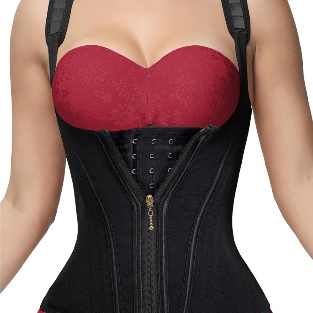 Shapshe Waist Trainer for Women, Color-Black, Size Medium